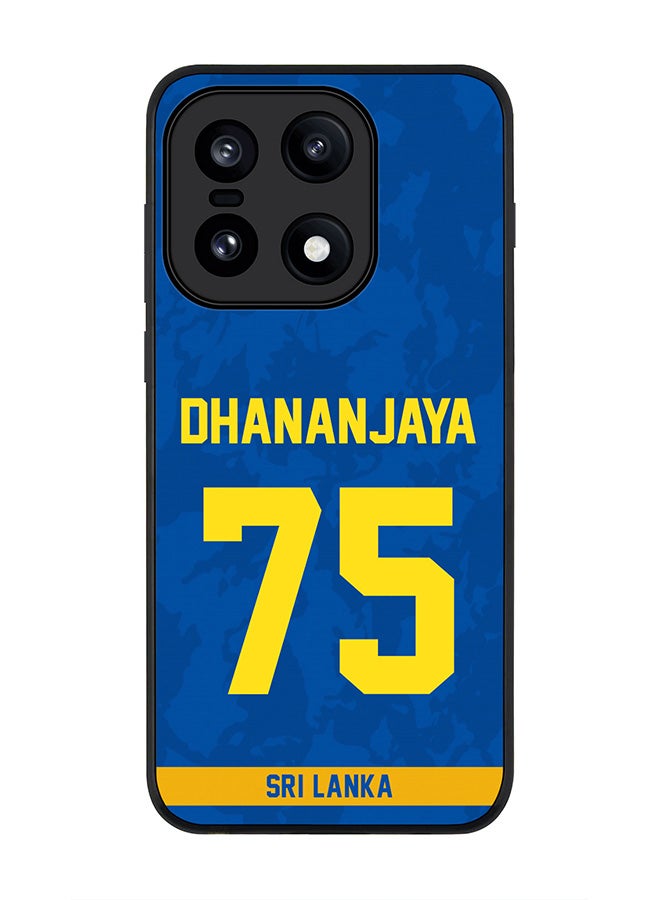 Stylizedd For OnePlus 15 Case,Slim fit Camera Protection, Shockproof Thin Phone cover  - Sri lanka Dhananjaya de Silva Jersey No 75 - Image 1